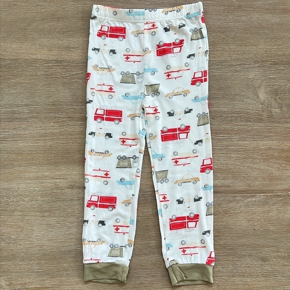 Milkberry Toddler Boy Bamboo Pajama Set Cars Trucks 12 18 months 4T - Picture 4 of 5